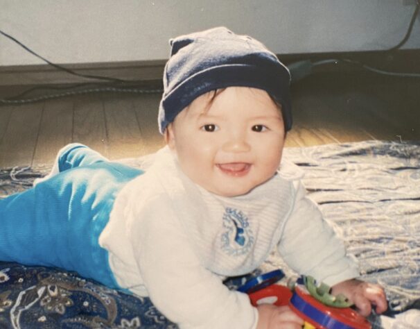 杢代和人の幼少期の写真