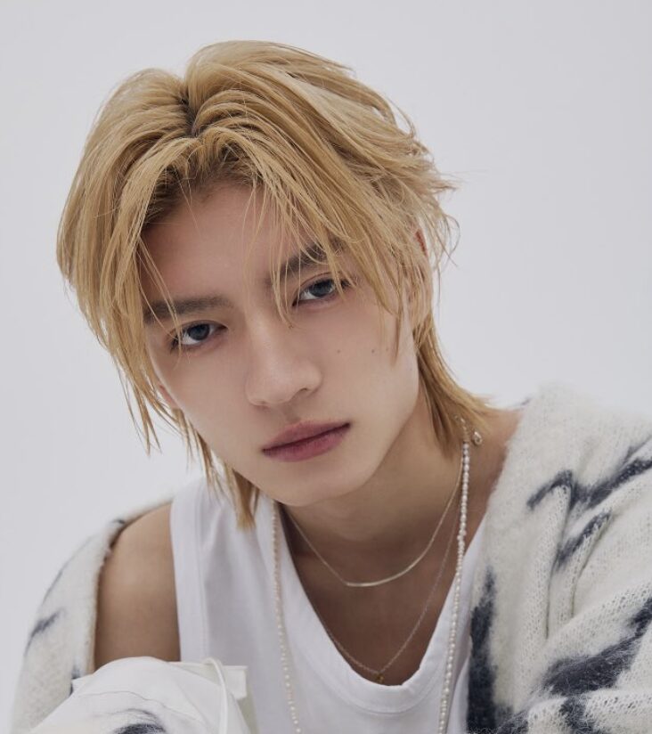 杢代和人の金髪ヘア