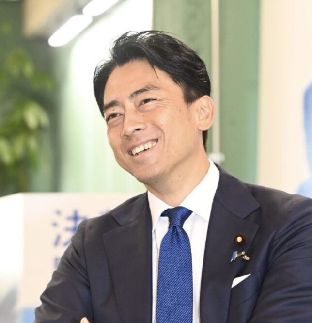 爽やかな笑顔の小泉進次郎