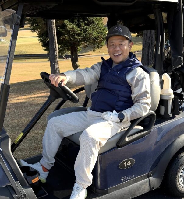ダイアン津田のゴルフ姿
