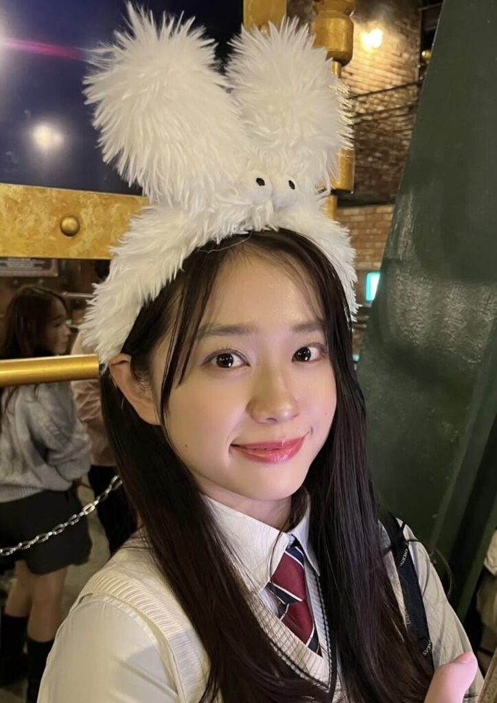 森山未唯のうさみみ姿