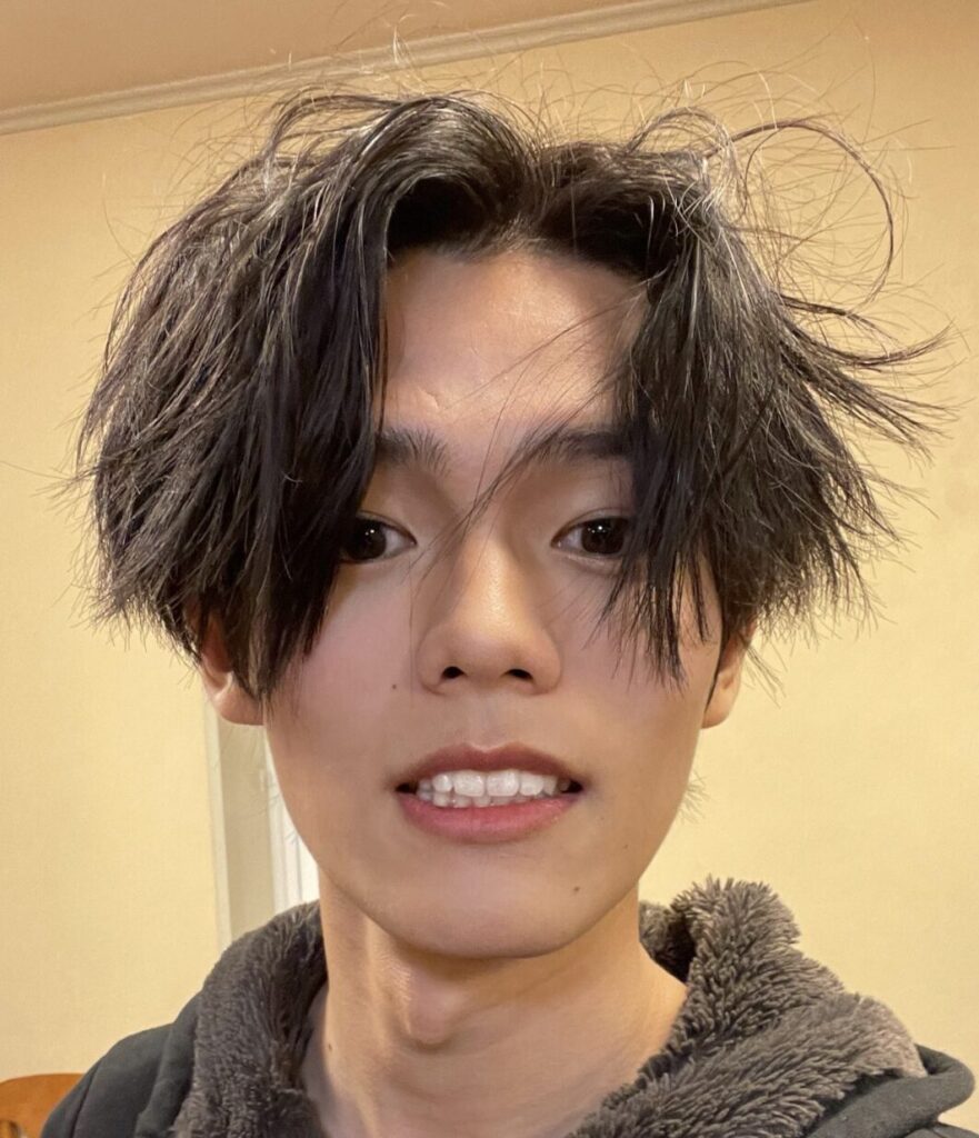 日向亘の自撮り写真