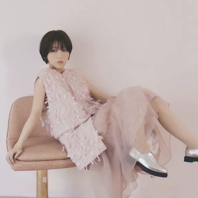 浜辺美波の撮影風景