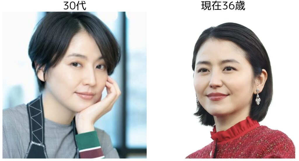 長澤まさみの30代と36歳のビジュアルの比較4