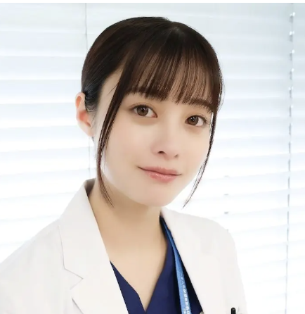 橋本環奈の白衣姿