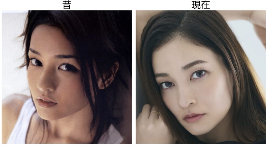 黒木メイサの昔と現在の比較画像