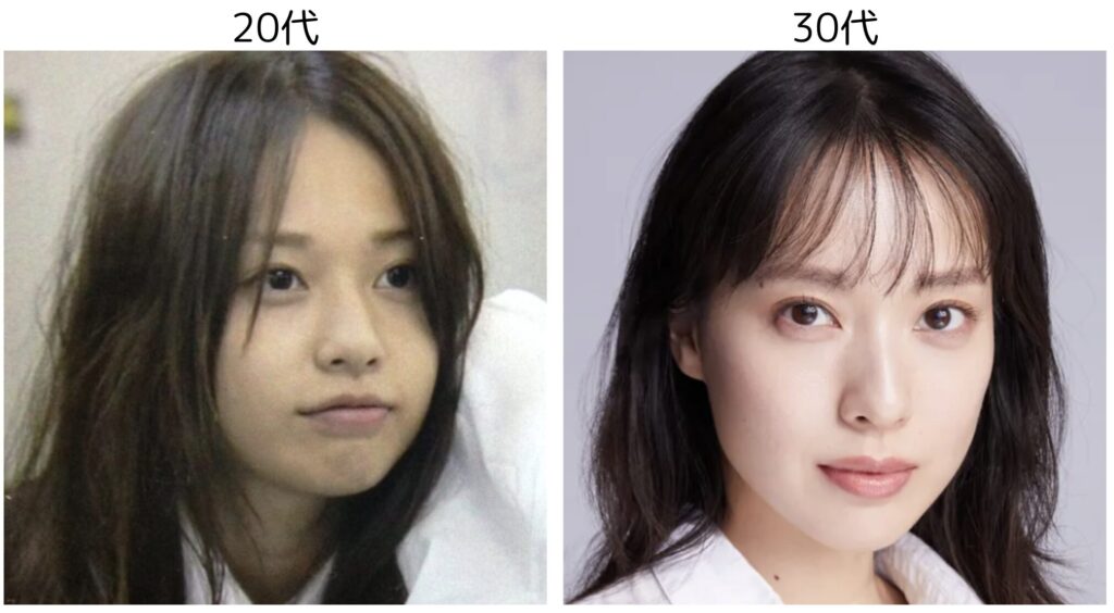 戸田恵梨香の20代と30代の比較画像２