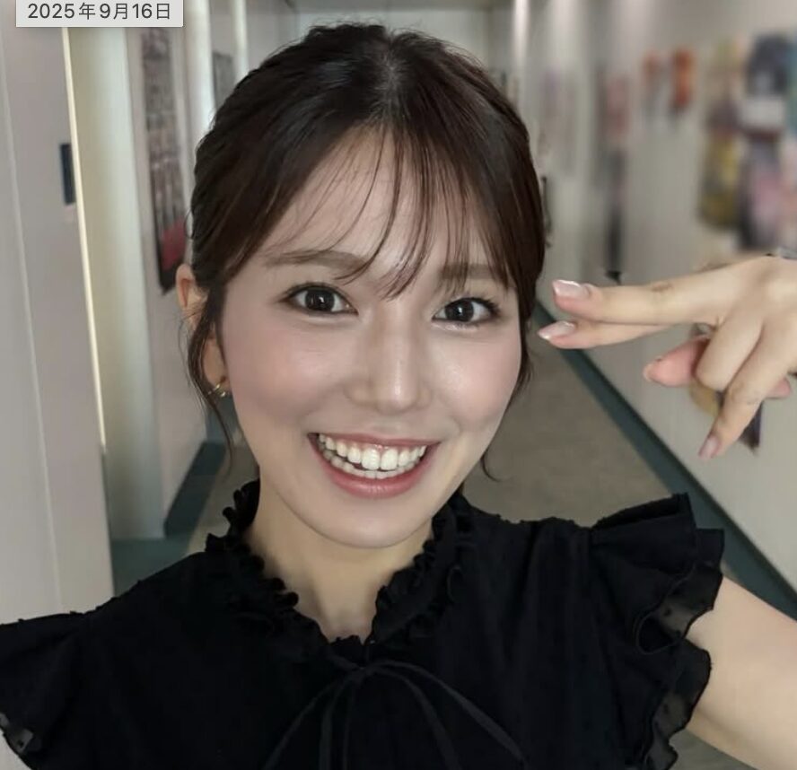 黒田みゆの爽やかな笑顔