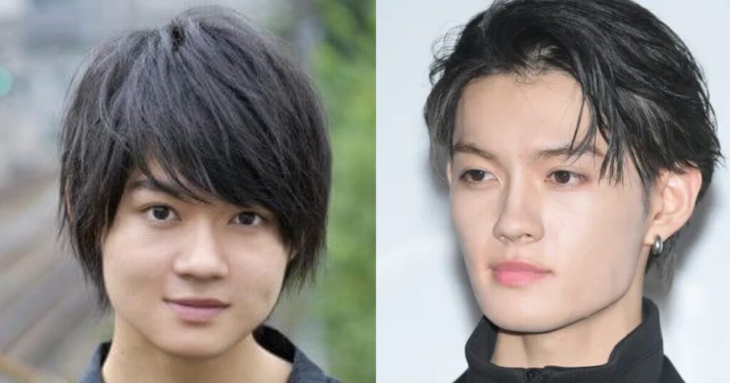 佐野勇斗の過去と現在を並べた画像比較。輪郭や雰囲気の違いが分かる写真