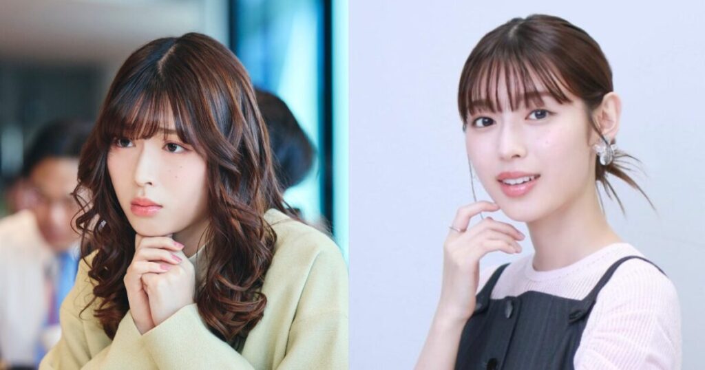 白石聖が作品ごとに異なる表情を見せている様子