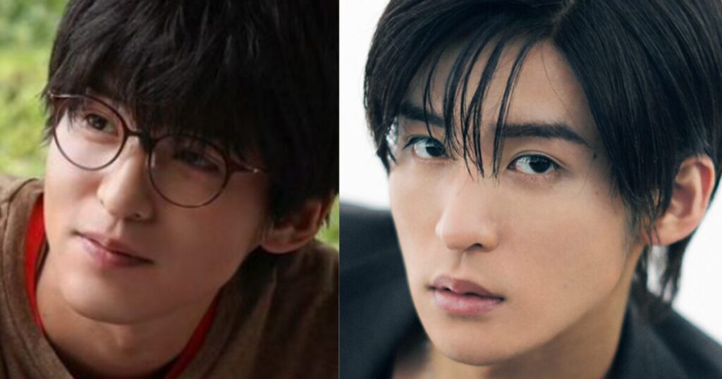 目黒蓮 映画出演前後の雰囲気比較画像