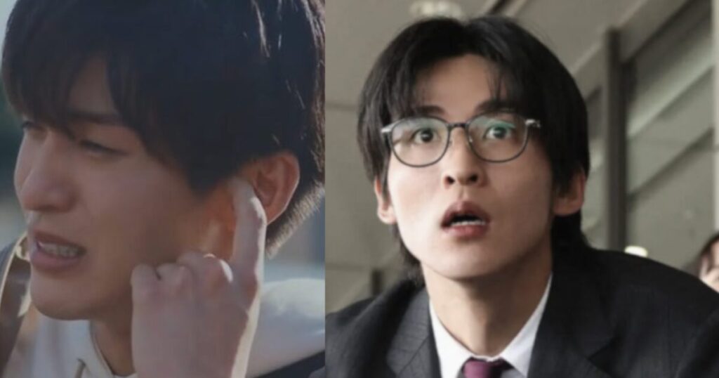 目黒蓮が作品ごとに見せる異なる表情を比較した写真。俳優としての印象変化や演技評価の揺れを象徴するカット。