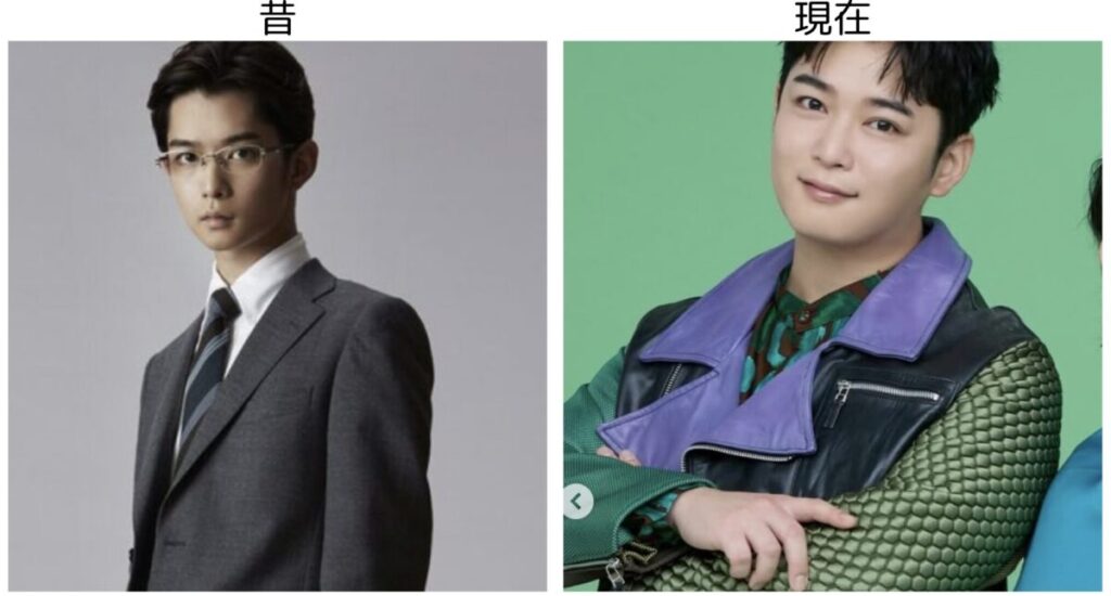 千葉雄大の昔と現在の体型の比較画像２