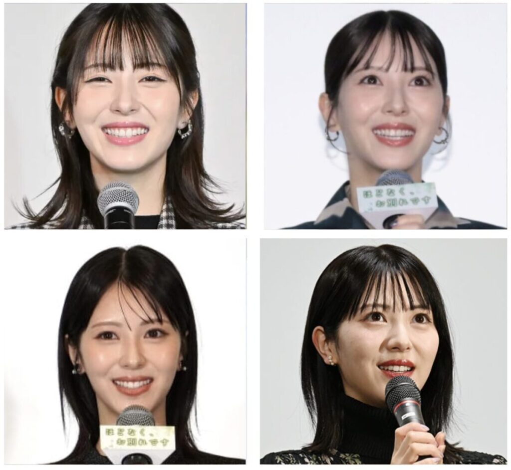 浜辺美波のインタビュー中の笑顔