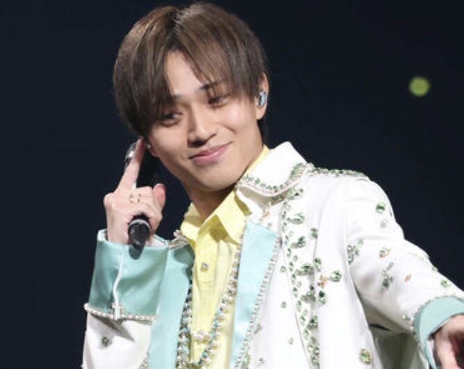 永瀬廉の微笑む姿