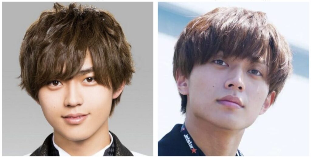 永瀬廉の茶髪スタイル