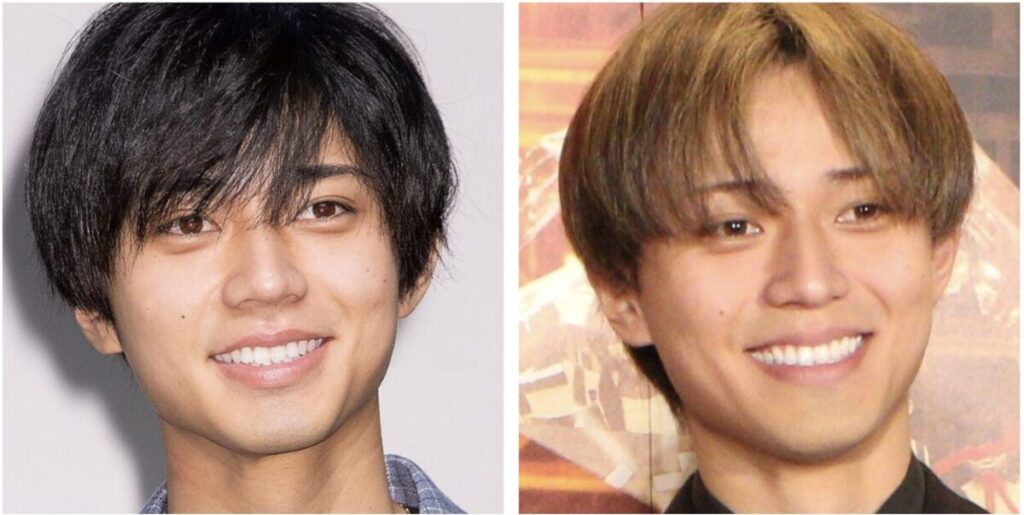 永瀬廉の髪のパサツキが気になる画像