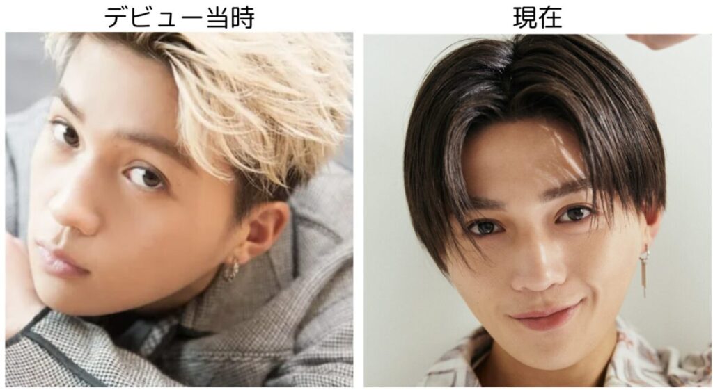 八木勇征のデビュー当時と現在の比較画像3