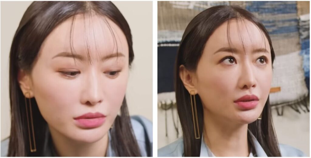 松本まりかのおでこが不自然に見える画像2