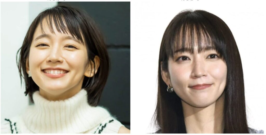 吉岡里帆の前髪ありの姿