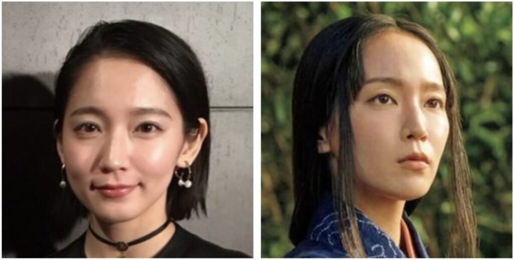 吉岡里帆の前髪なしの姿2