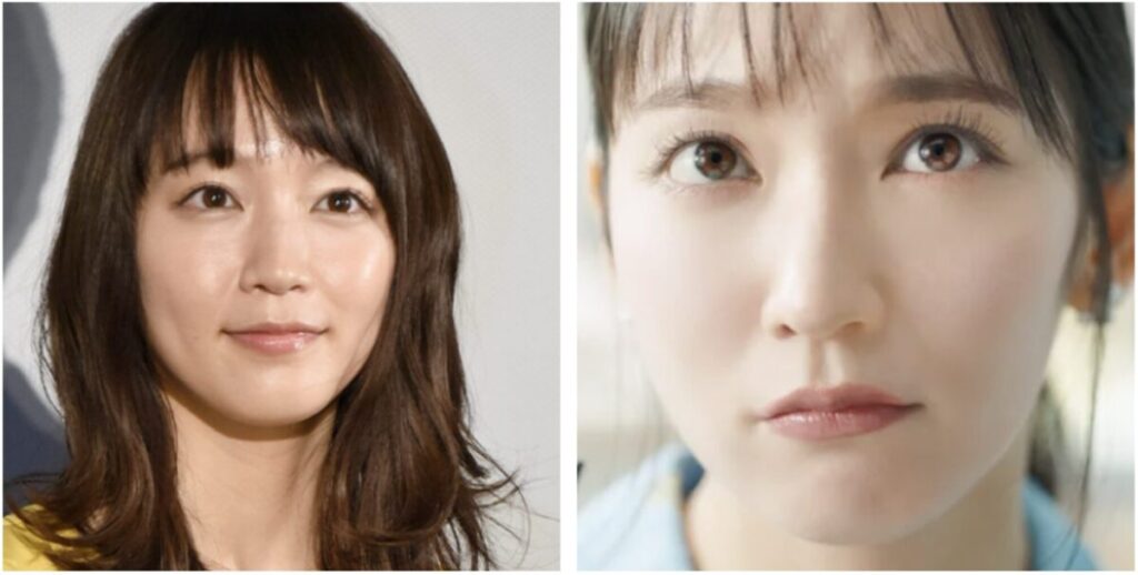 吉岡里帆の上目遣い