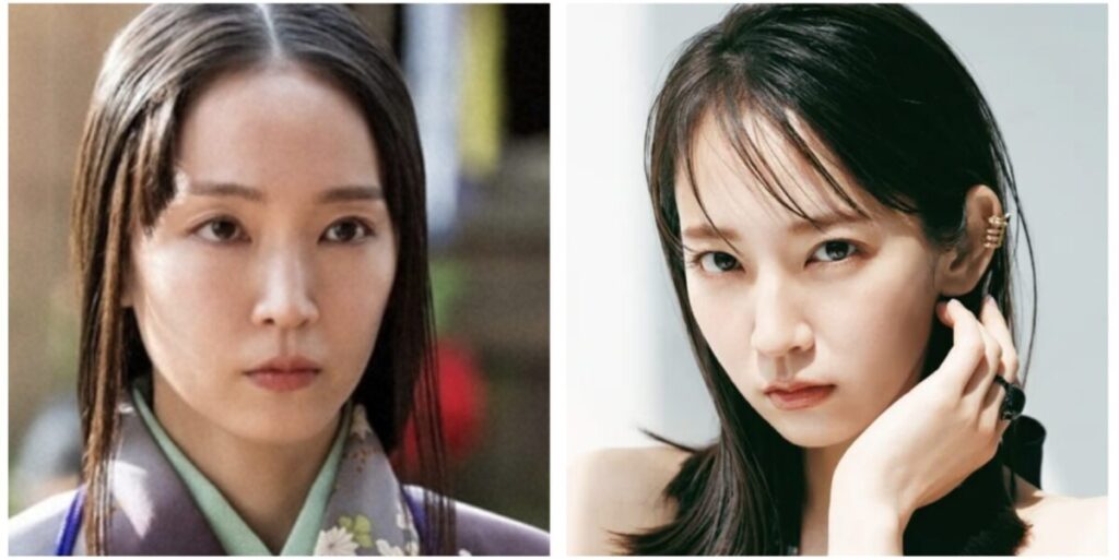 吉岡里帆のクールな表情