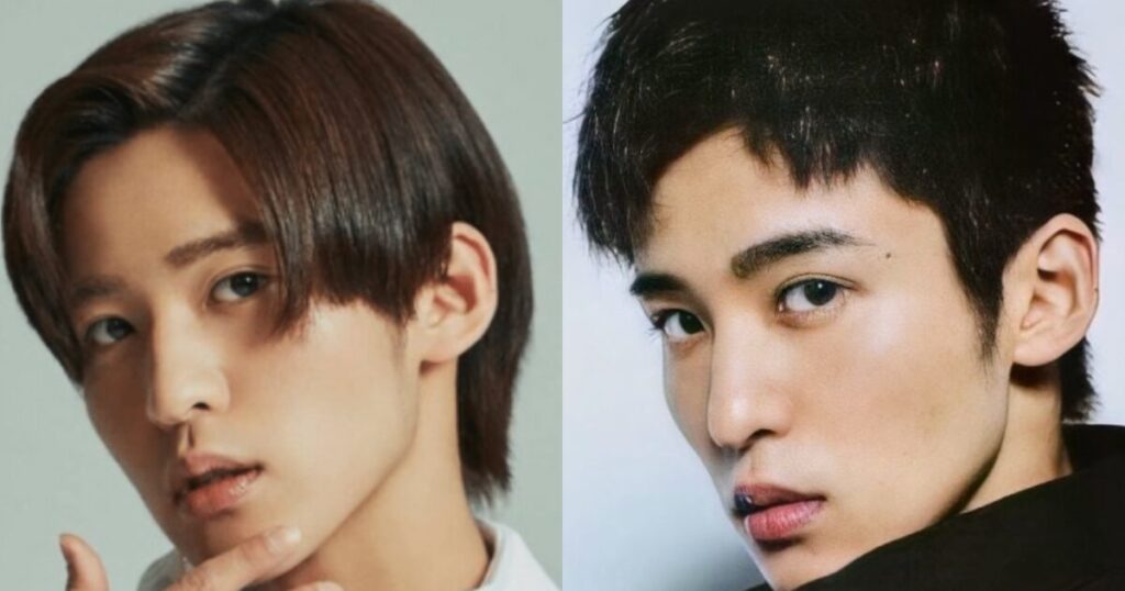 目黒蓮の髪型が不自然と言われる理由を解説する記事のアイキャッチ画像。襟足やテクノカット風スタイルの特徴を紹介