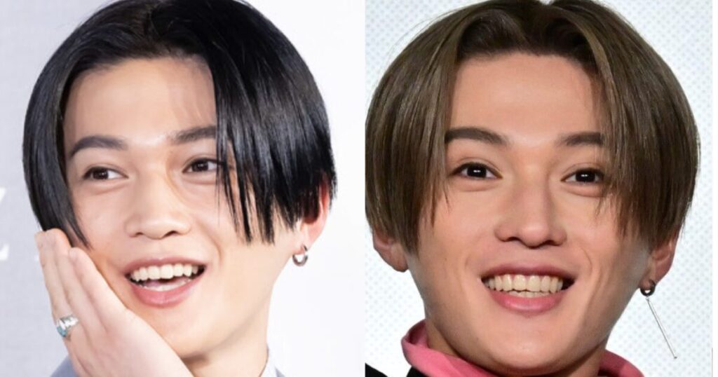 八木勇征の歯の変化を昔と現在で比較した画像