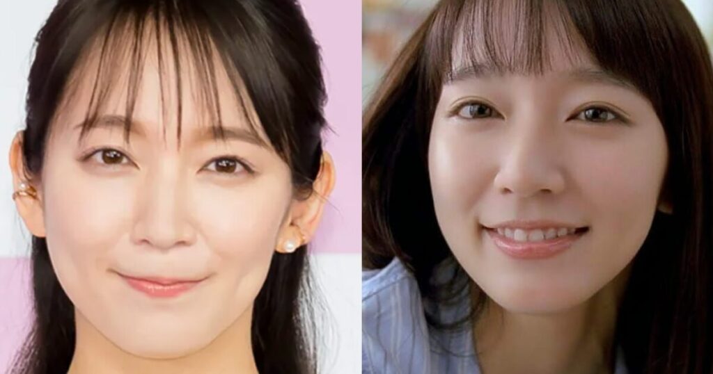 吉岡里帆の顔画像｜鼻の下が長いと言われる人中の長さを画像比較で検証