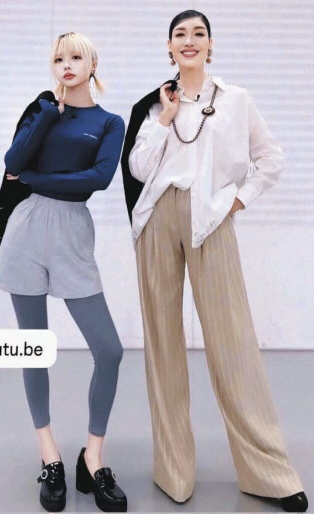 あのちゃんとアンミカのツーショット