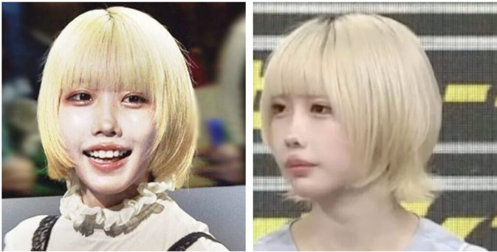 あのちゃんの花の影が目立つ写真