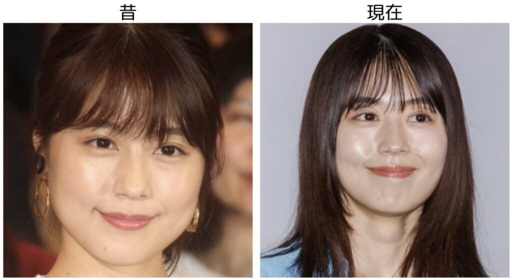 有村架純の笑顔の比較２