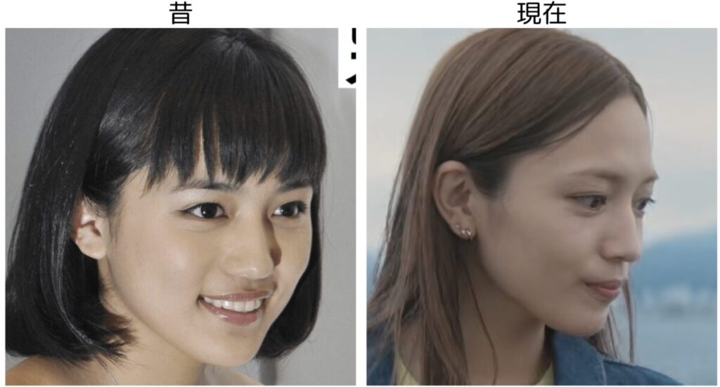 川口春奈の昔と現在