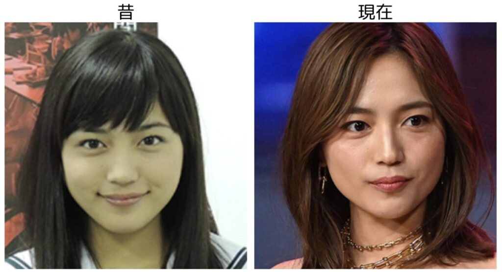 川口春奈の昔と現在２